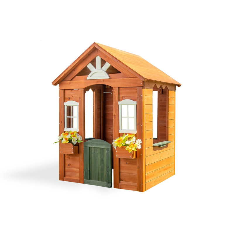 Natus Inc Bellevue 3.4' x 3.4' Indoor / Outdoor Playhouse & Reviews
